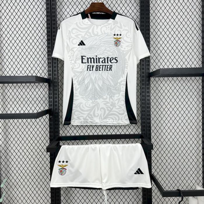 Kids Benfica Jersey 24/25 Fourth Football Kit Soccer Jersey