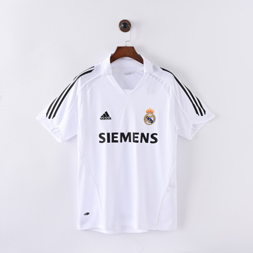Retro Real Madrid Jersey 2005/06 Home Football Kit Soccer Jersey