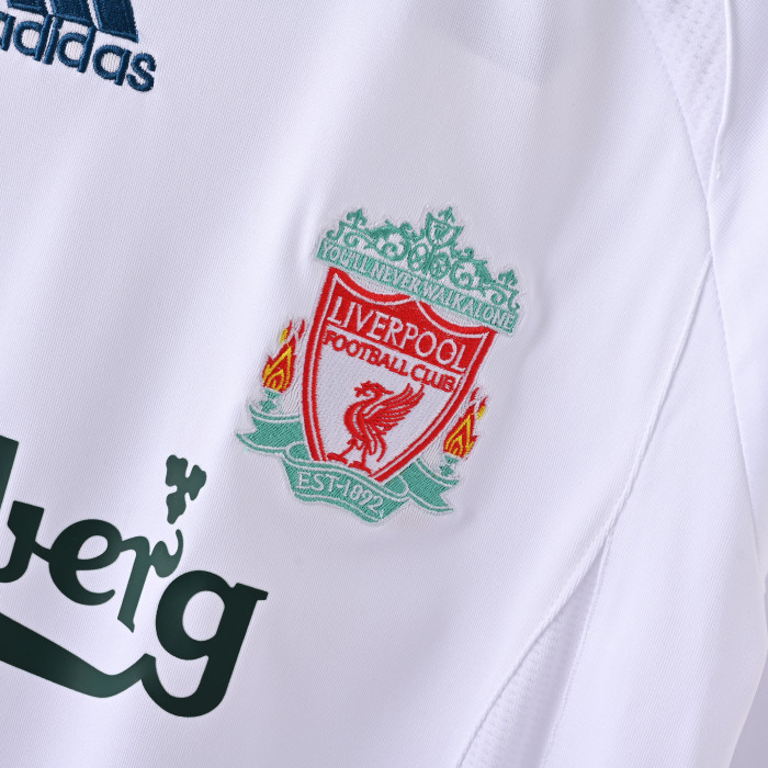 Retro Liver Jersey 2006-07 Away Football Kit Soccer Jersey