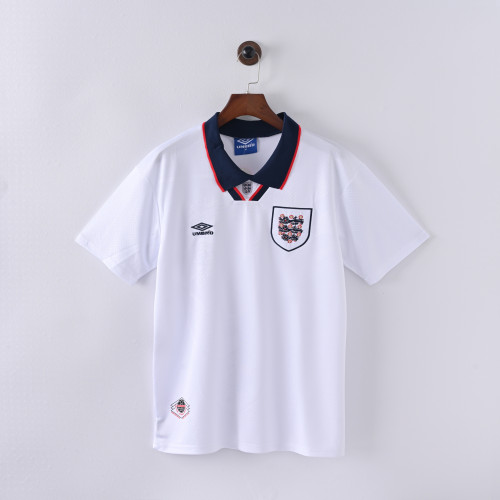 Retro England Jersey 1994-95 Home Football Kit Soccer Shirt