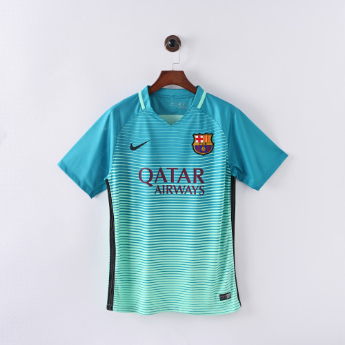 Retro Barcelona Jersey 2016/17 Third Football Kit Soccer Shirt