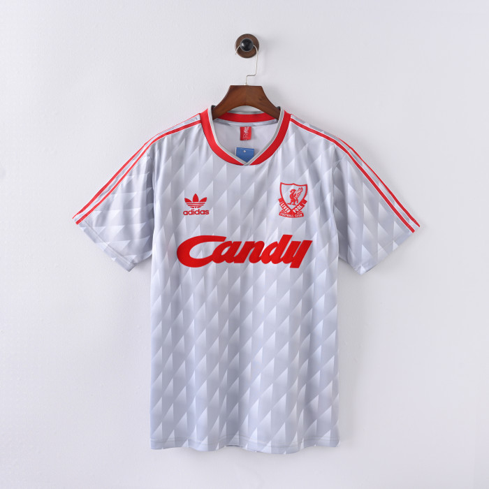 Retro Liver Away Jersey 1989 1990 1991 Football Kit Soccer Shirt