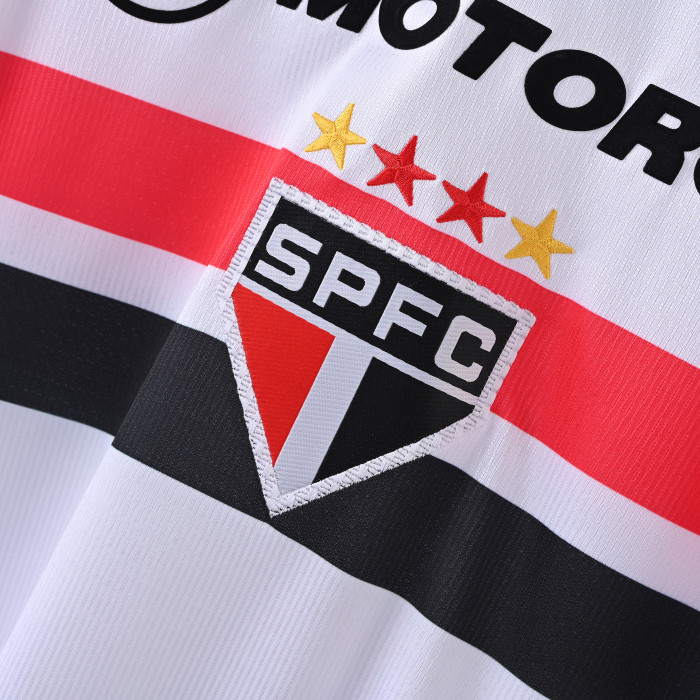 Retro Sao paulo Jersey 2000 Home Football Kit Soccer Jersey