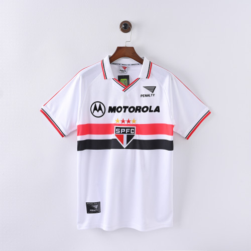 Retro Sao paulo Jersey 2000 Home Football Kit Soccer Jersey