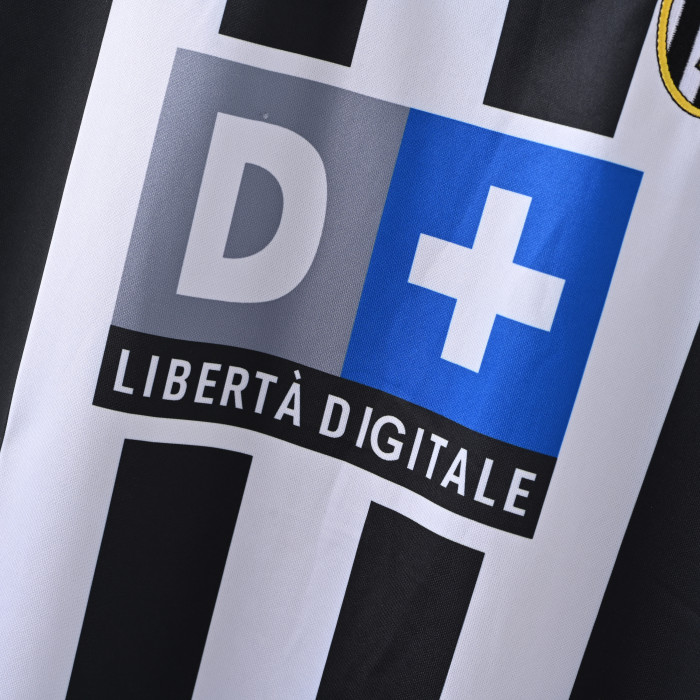 Retro Juventus Jersey 1999-00 Home Long Sleeves Football Kit Soccer Jersey