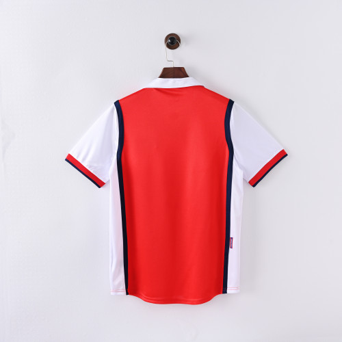 Retro Arsenal Jersey 1998-99 Home Football Kits Soccer Jersey