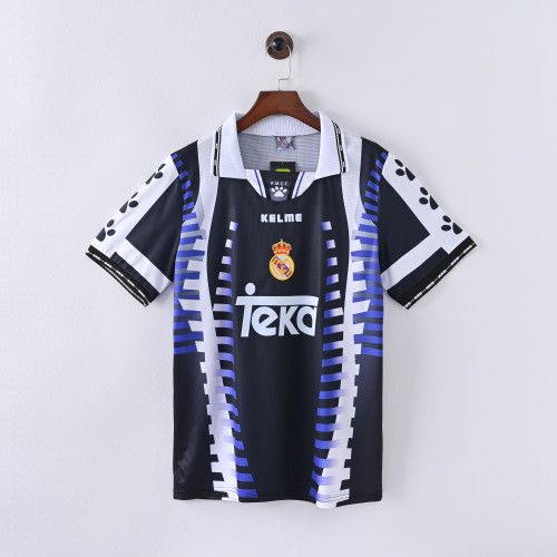 Retro Real Madrid Jersey 1997-98 Third Football Kit Soccer Jersey
