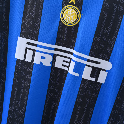 Retro Inter Milan Jersey 1997/98 Home Football Kit Soccer Jersey