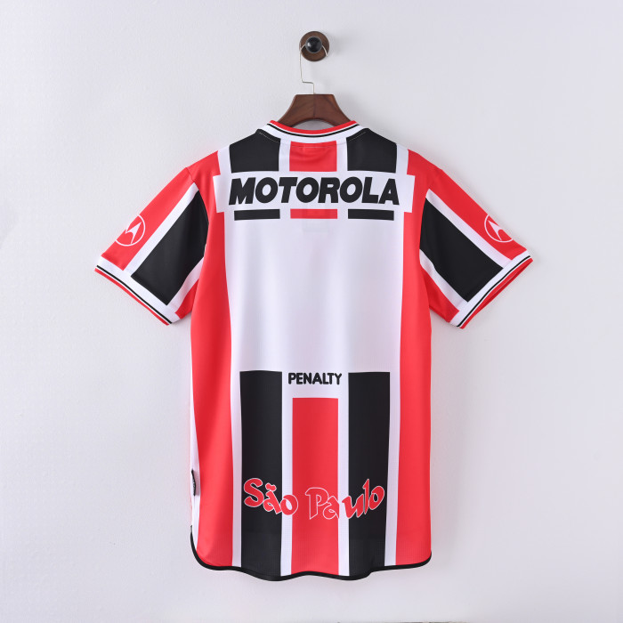 Retro Sao paulo Jersey 2000 Away Football Kit Soccer Jersey