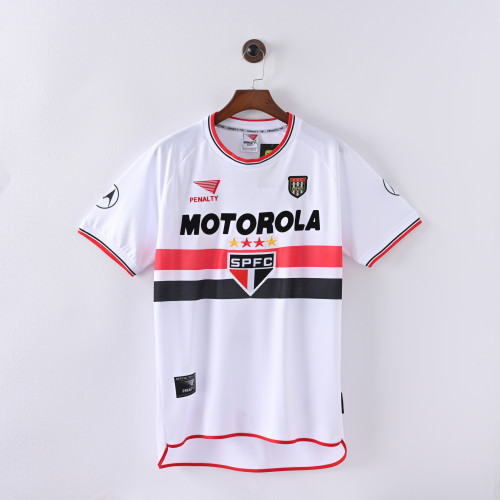 Retro Sao paulo Jersey 2000 Home Football Kit Soccer Jersey