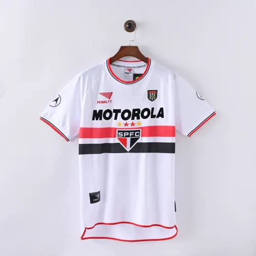 Retro Sao paulo Jersey 2000 Home Football Kit Soccer Jersey