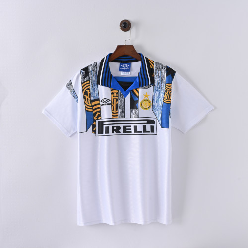 Retro Inter Milan Jersey 1995-96 Away Football Kit Soccer Jersey