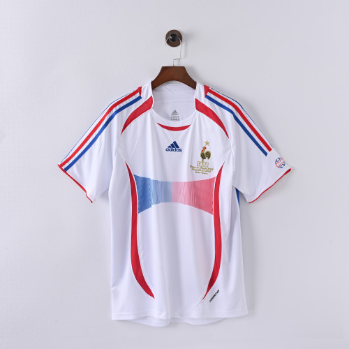 Retro France Jersey 2006 Away Football Kit Soccer Shirt