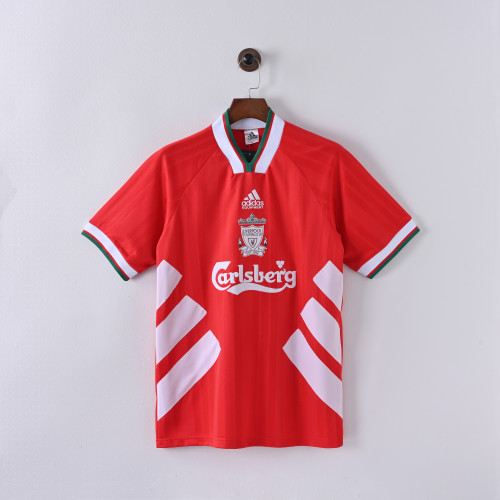 Retro Liverpool Jersey 1993-95 Home Football Kit Soccer Jersey