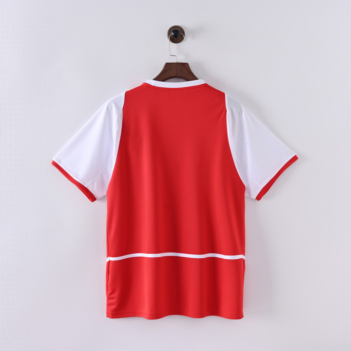 Retro Arsenal Jersey 2002-03 Home Football Kits Soccer Jersey