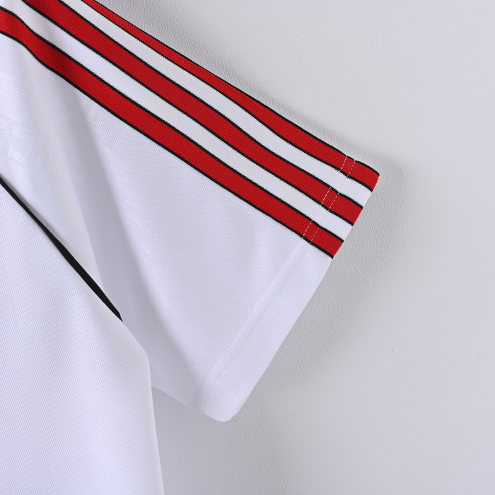 Retro Manchester United Jersey 1988-90 Away Football Kit Soccer Jersey