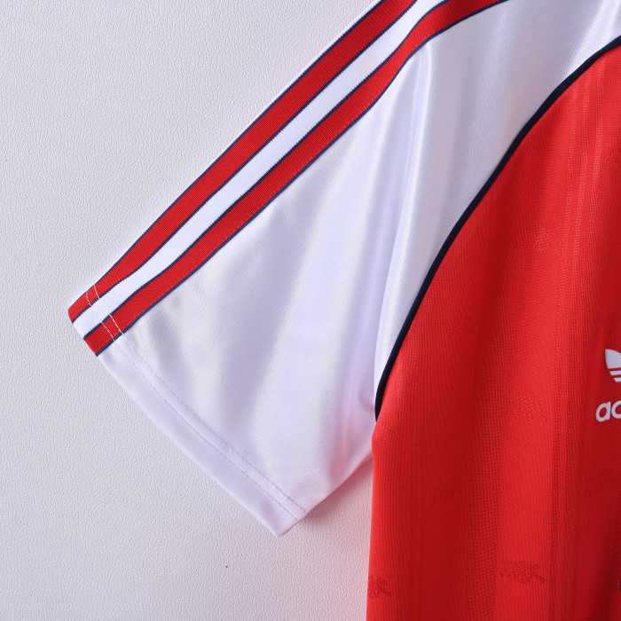 Retro Arsenal Jersey 1988-90 Home Football Kits Soccer Jersey