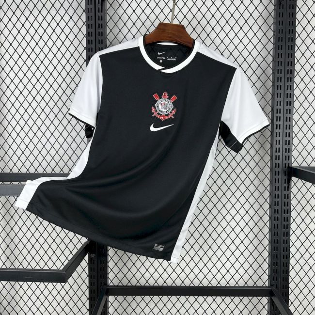 Corinthians Jersey 25/26 Away Football Kit Soccer Jersey