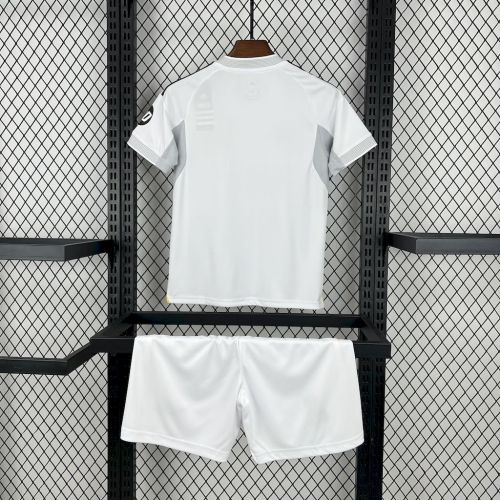Kids Real Madrid Home Jersey 25/26 Football Kit Soccer Jersey