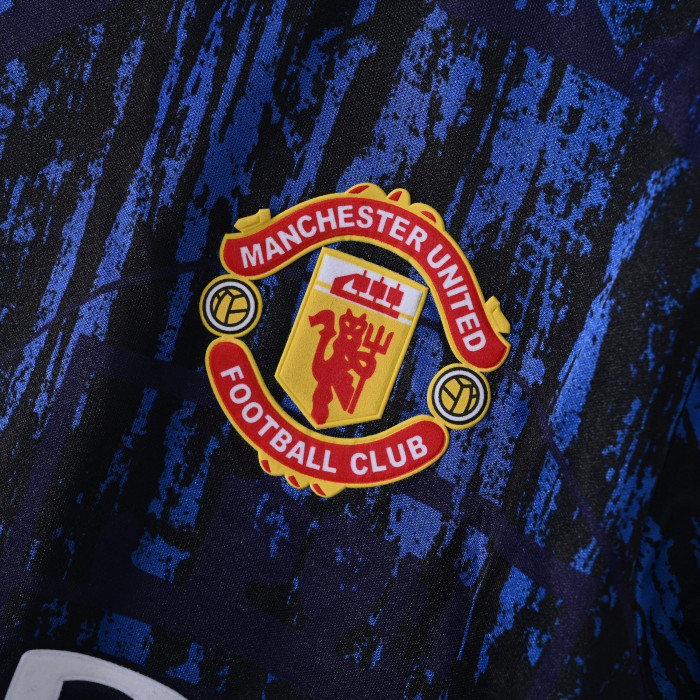 Retro Man United Jersey 1993-94 Away Football Kit Soccer Jersey