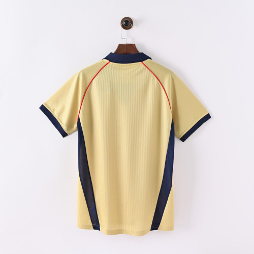 Retro Arsenal Away Jersey 2001-02 Football Kits Soccer Jersey