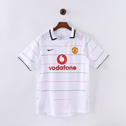 Retro Manchester United Jersey 2003/04 Third Football Kit Soccer Shirt