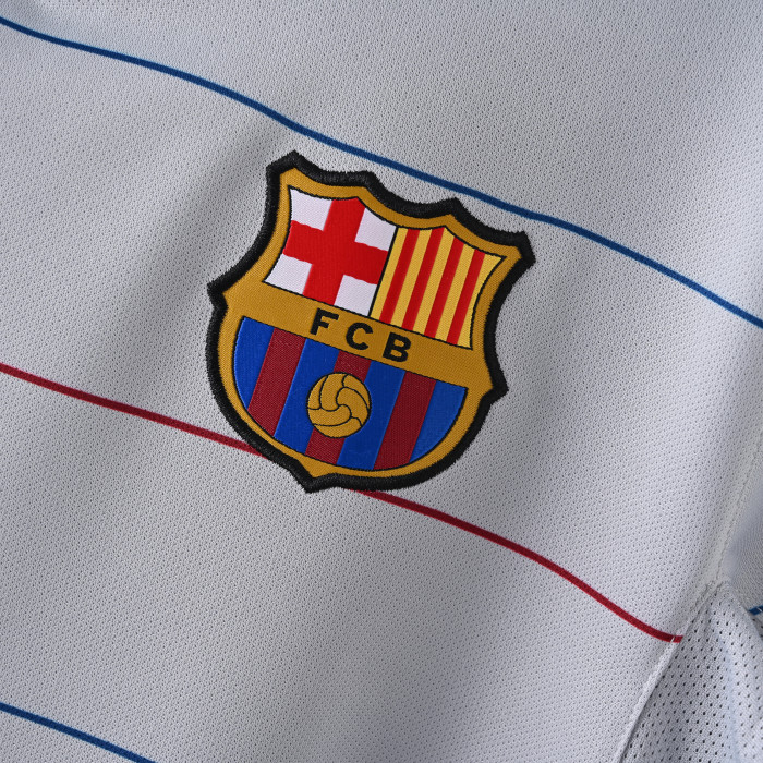 Retro Barcelona Jersey 2003-04 Away Football kit Soccer Jersey