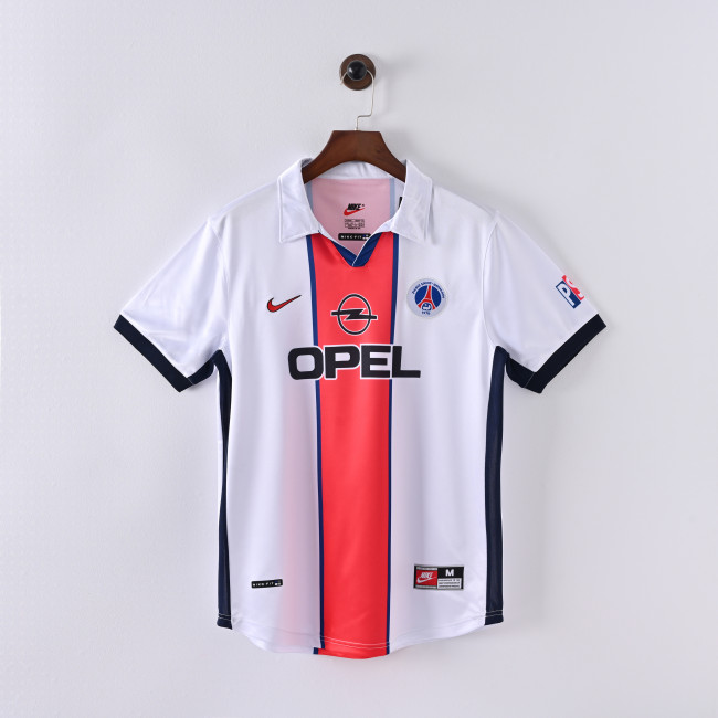 Retro Paris PSG Jersey 1998/99 Away Football Kit Soccer Jersey