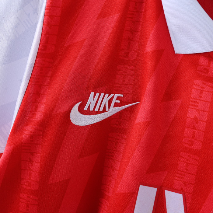 Retro Arsenal Jersey 1993-94 Home Football Kit Soccer Jersey