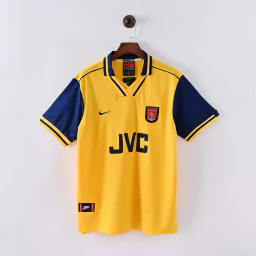 Retro Arsenal Jersey 1996-97 Away Football Kits Soccer Jersey