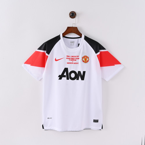 Retro Man United Jersey 2011-12 Away Football Kit Soccer Jersey