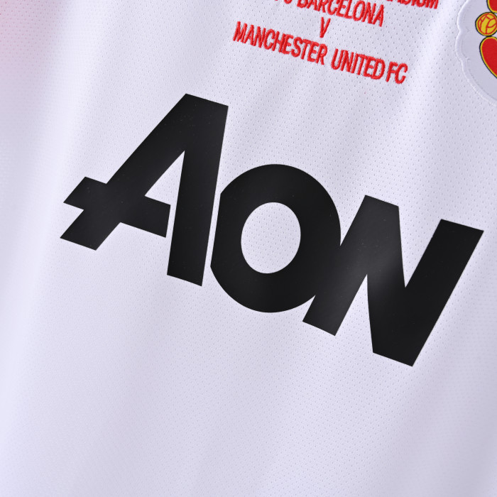 Retro Man United Jersey 2011-12 Away Football Kit Soccer Jersey