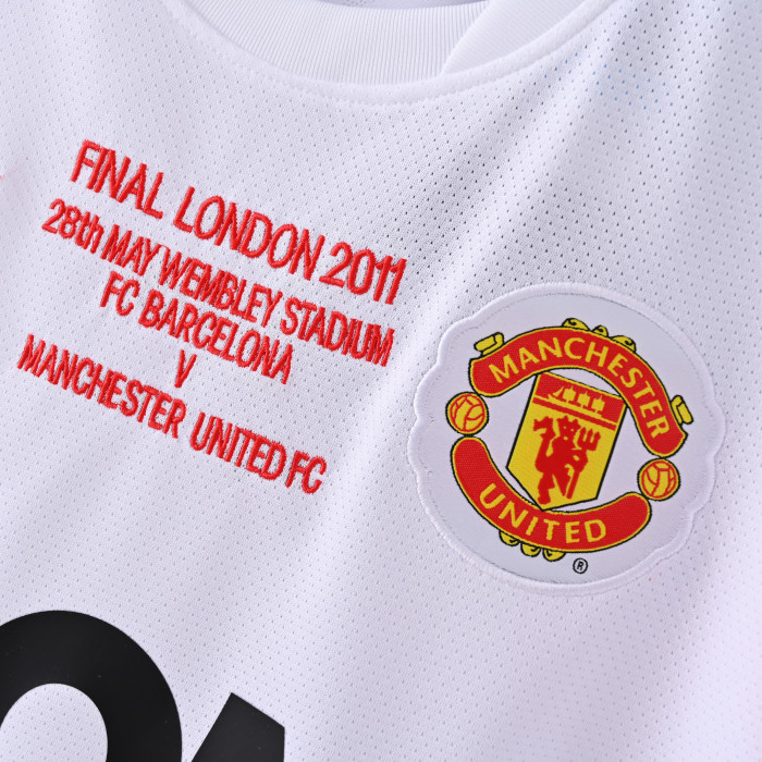 Retro Man United Jersey 2011-12 Away Football Kit Soccer Jersey