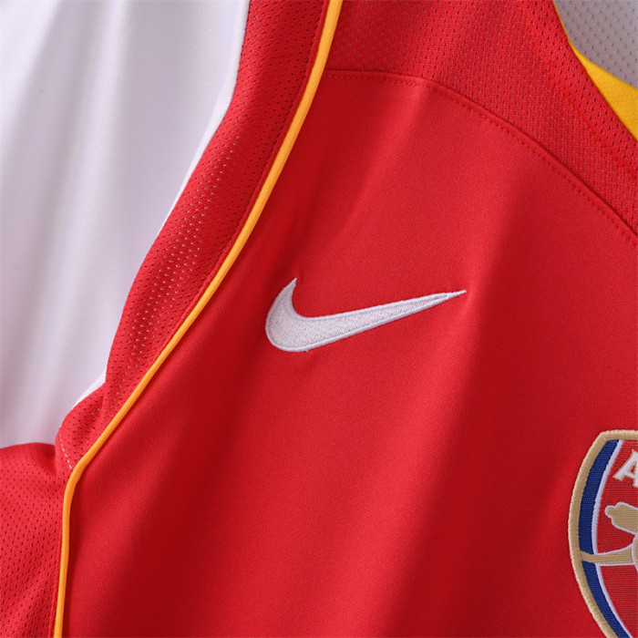 Retro Arsenal Jersey 2004-05 Home Football Kits Soccer Jersey