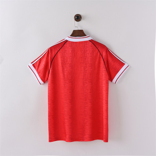Retro Man United Jersey 1991-92 Home Football Kit Soccer Jersey