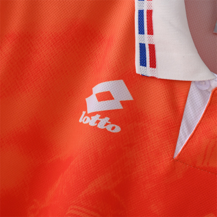 Retro Netherlands Jersey 1996 Home Football Kit Soccer Jersey