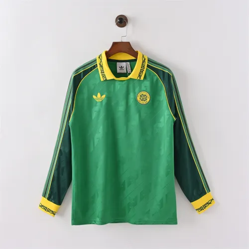 Retro Celtic Jersey 2024/25 Long Sleeves Football Kit Soccer Shirt