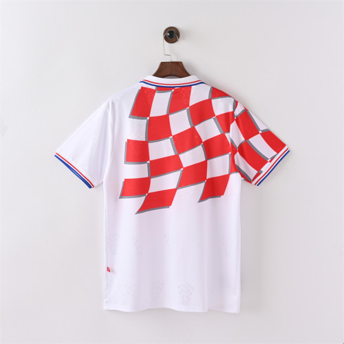 Retro Croatia Jersey 1998 Home Football Kit Soccer Shirt
