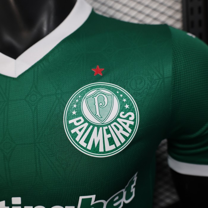 Player Version Palmeiras Jersey 25/26 Home Football Kit Soccer Jersey