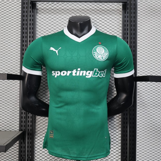 Player Version Palmeiras Jersey 25/26 Home Football Kit Soccer Jersey