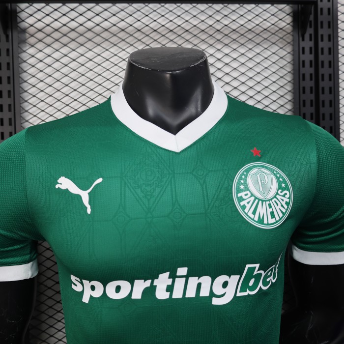 Player Version Palmeiras Jersey 25/26 Home Football Kit Soccer Jersey
