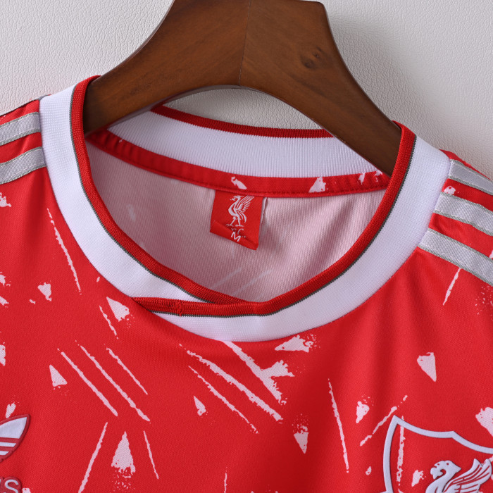Retro Liver Home Jersey 1989-91 Football Kit Soccer shirt