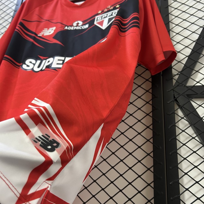 Sao paulo Jersey 25/26 Training Football Kit Soccer Jersey