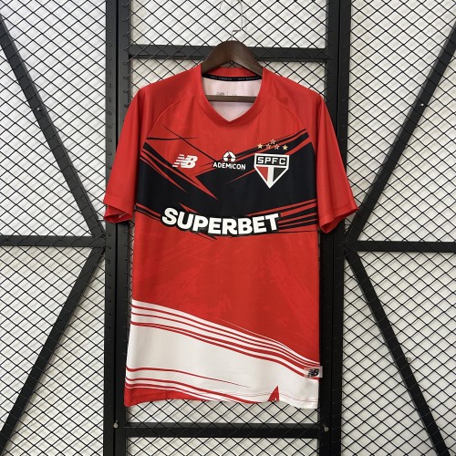 Sao paulo Jersey 25/26 Training Football Kit Soccer Jersey