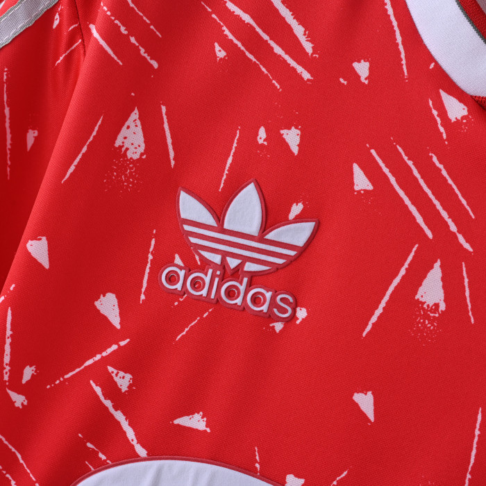Retro Liver Home Jersey 1989-91 Football Kit Soccer shirt