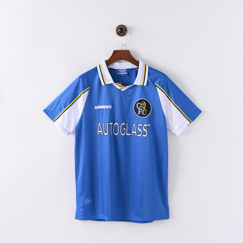 Retro Chelsea Jersey 1997-99 Home Football Kit Soccer Shirt