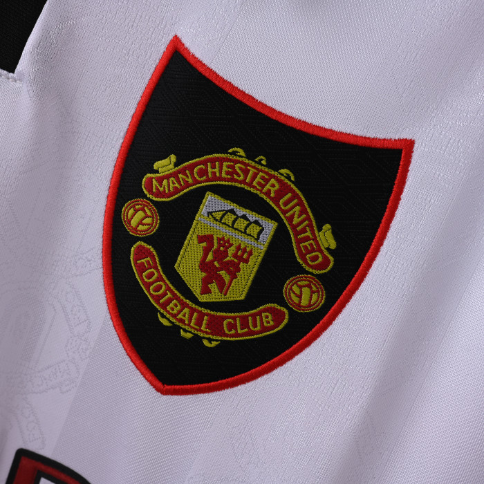 Retro Man United Jersey1998/99 Away Football Kit Soccer Jersey