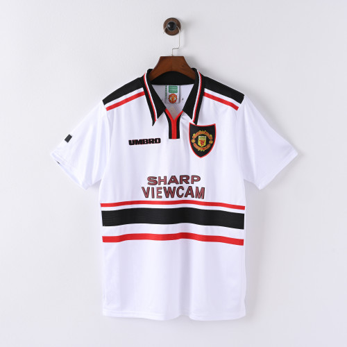 Retro Manchester United Jersey1998/99 Away Football Kit Soccer Shirt