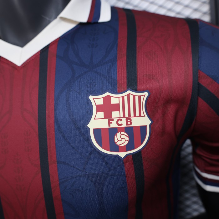 Player Version Barcelona Jersey Commemorative 25/26 Football Kit Soccer Jersey