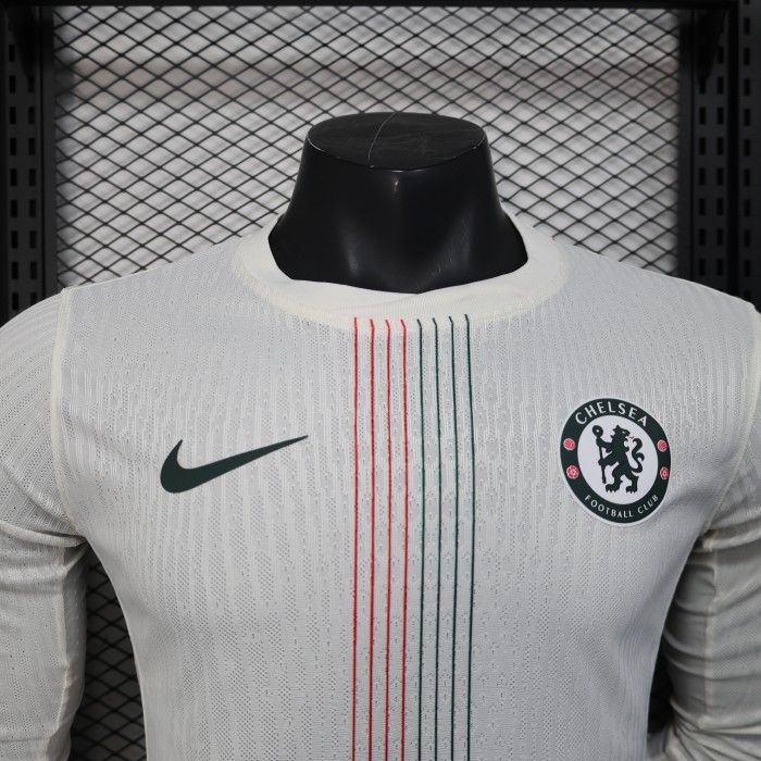 Player Version Chelsea Jersey 25/26 Long Sleeves Football Kit Soccer Jersey